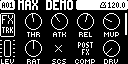 FX SYN compressor with the SCS cross selected for the master mix.