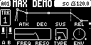 Filter page with the A/B indicator centered between both scenes.